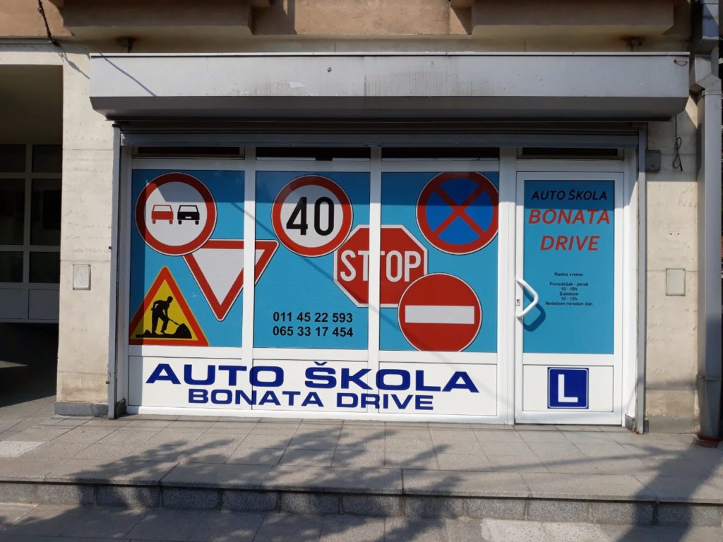 Auto škola Bonata Drive spolja
